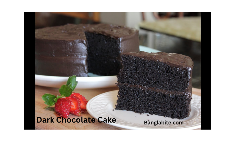Decadent Dark Chocolate Cake: A Rich and Satisfying Treat