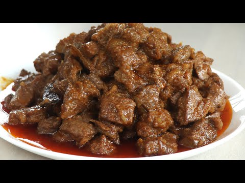 Authentic Bengali Gorur Kolija Vuna Recipe