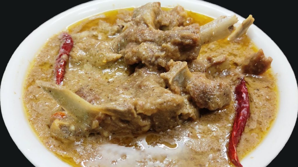 Mutton Rezala Recipe (Bengali Mutton Rezala)