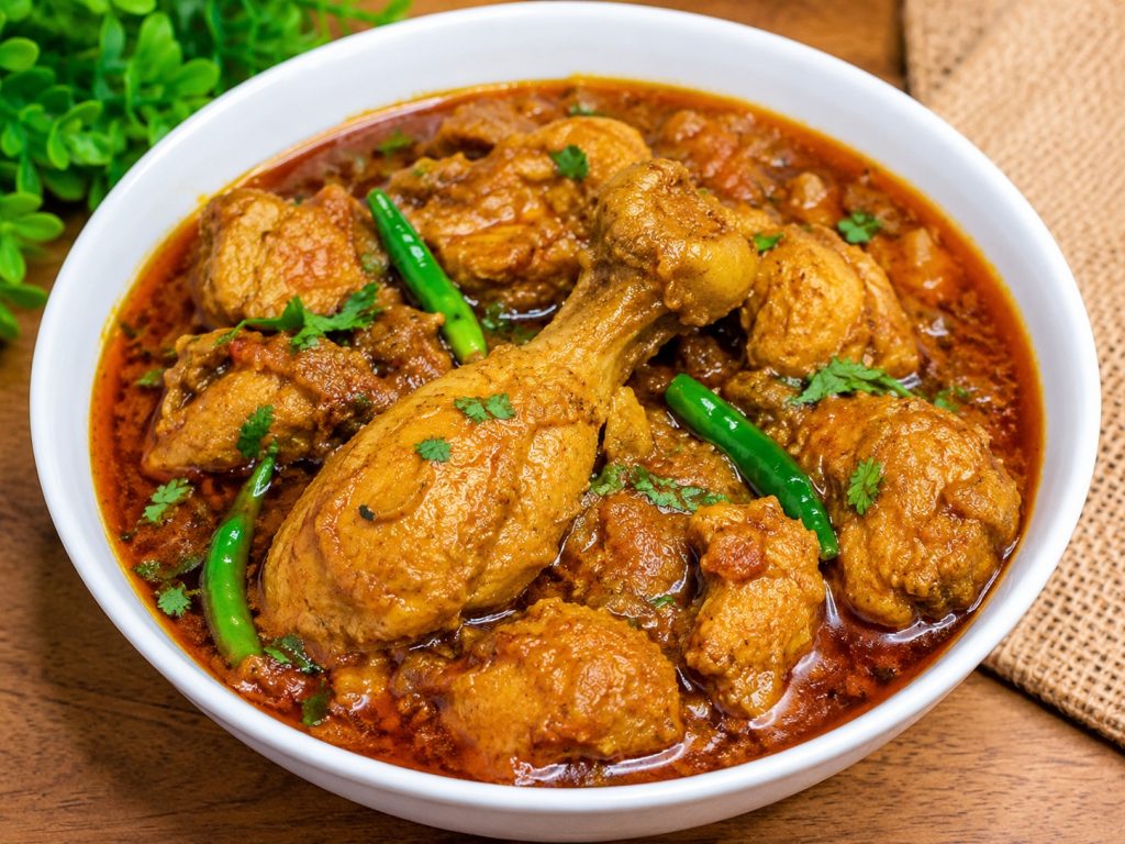 সহজ মুরগির মাংস ভুনা রেসিপি | ঘরোয়া স্বাদে মজাদার চিকেন ভুনা