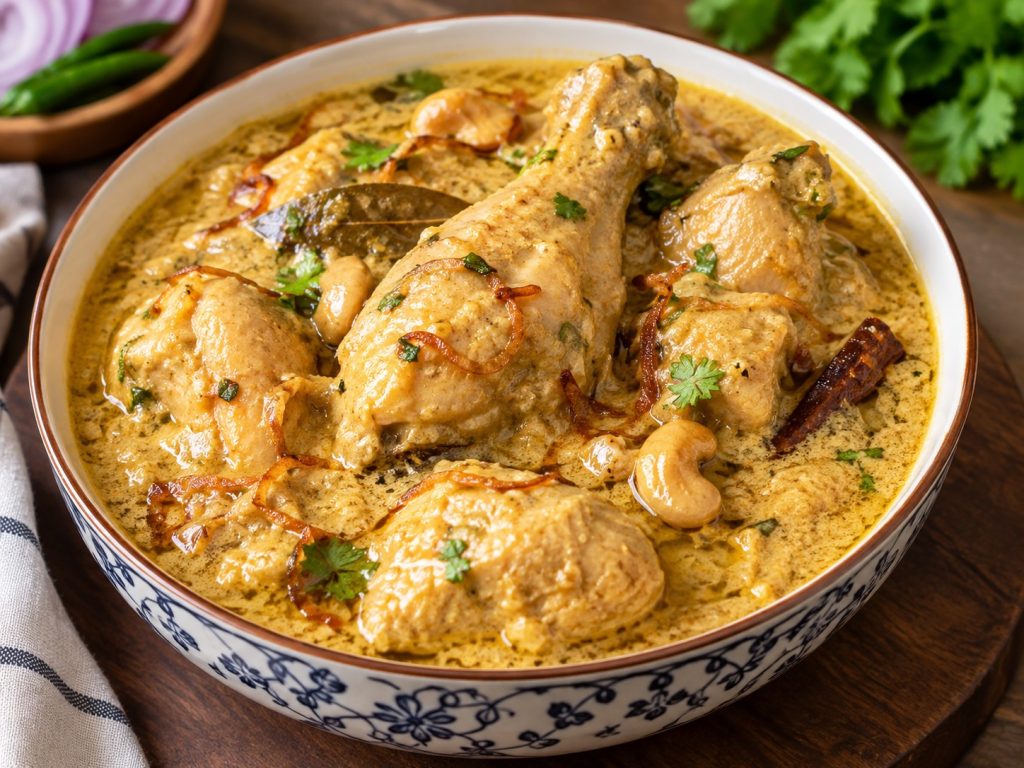 চিকেন কোরমা রেসিপি | ঘরোয়া স্বাদে সহজ Chicken Korma