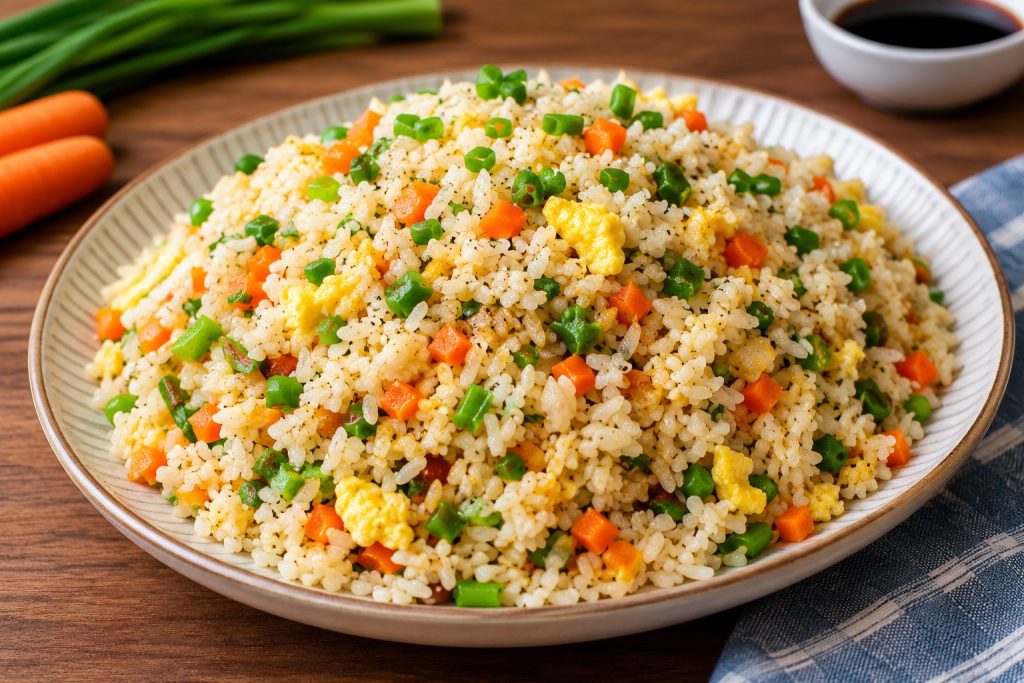 সহজ ফ্রাইড রাইস রেসিপি | ঝরঝরে ও সুস্বাদু Fried Rice