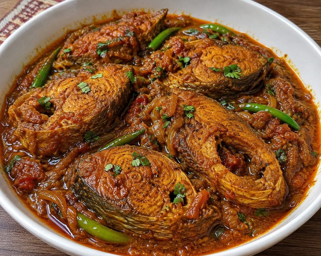 রুই মাছের তরকারি রেসিপি | সহজ ঘরোয়া মাছের ঝোল