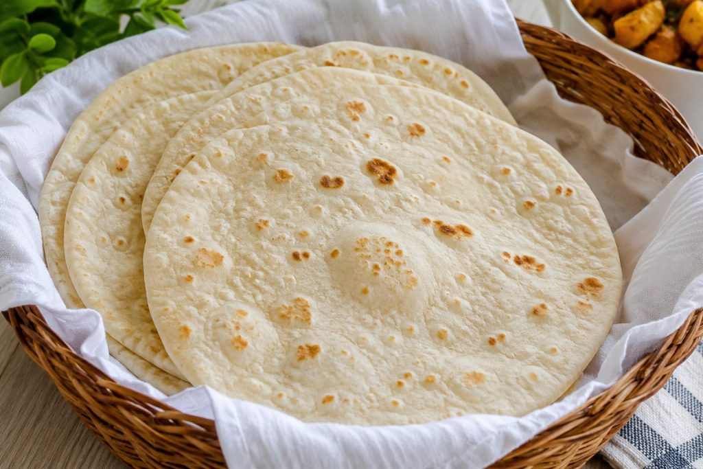 সাদা আটার রুটি রেসিপি – নরম ও সহজ ঘরোয়া রুটি