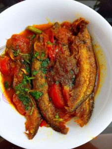 পাবদা মাছ ভুনা