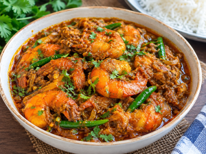 চিংড়ি মাছ ভুনা