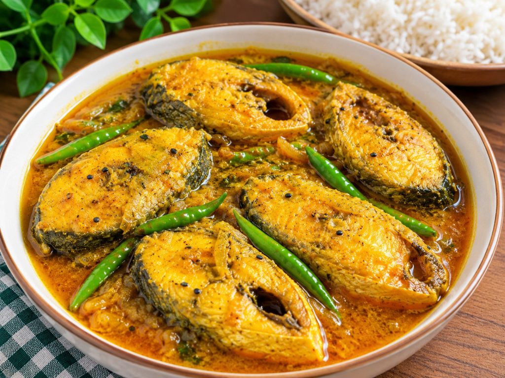 ঘরোয়া স্বাদের ইলিশ মাছের ঝোল | সহজ ইলিশ মাছের রেসিপি